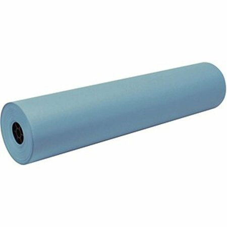 COOLCRAFTS 36 in. x 500 ft. Sky Blue Paper Art Roll CO3739228